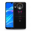 Дизайнерский пластиковый чехол для Huawei Y6 (2019) Overwatch