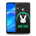 Дизайнерский пластиковый чехол для Huawei Y6 (2019) Overwatch