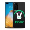 Дизайнерский пластиковый чехол для Huawei P40 Overwatch