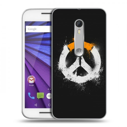 Дизайнерский пластиковый чехол для Lenovo Moto G Overwatch