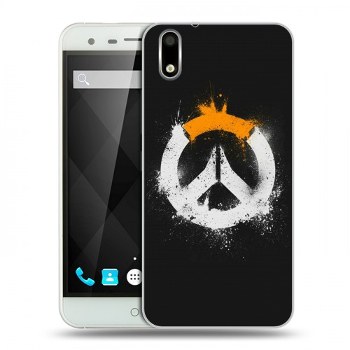 Дизайнерский пластиковый чехол для Ulefone Paris Overwatch