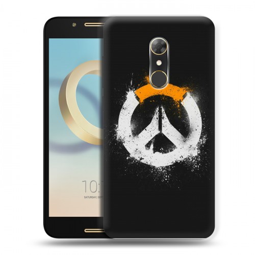 Дизайнерский силиконовый чехол для Alcatel A7 Overwatch