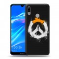 Дизайнерский пластиковый чехол для Huawei Y6 (2019) Overwatch