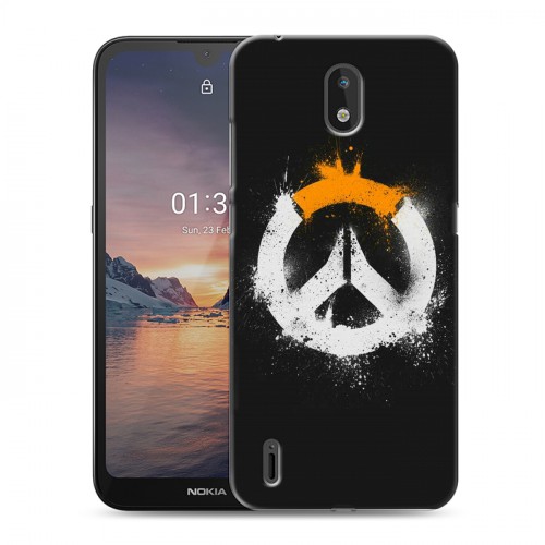 Дизайнерский силиконовый чехол для Nokia 1.3 Overwatch