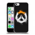 Дизайнерский пластиковый чехол для Iphone 5c Overwatch