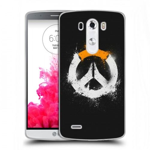 Дизайнерский силиконовый чехол для LG G3 (Dual-LTE) Overwatch