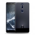 Дизайнерский пластиковый чехол для Nokia 5.1 Звездные войны