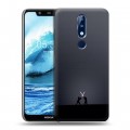 Дизайнерский силиконовый чехол для Nokia 5.1 Plus Звездные войны