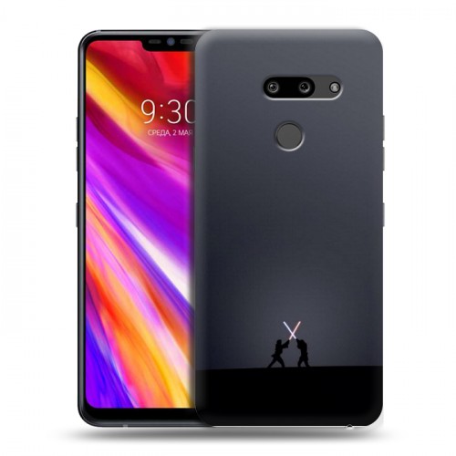 Дизайнерский пластиковый чехол для LG G8 ThinQ Звездные войны