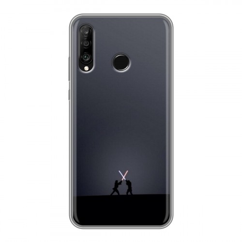 Дизайнерский силиконовый чехол для Huawei P30 Lite Звездные войны