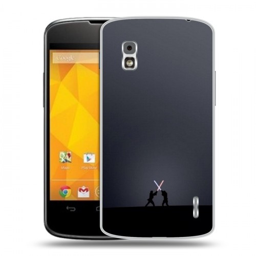 Дизайнерский пластиковый чехол для LG Google Nexus 4 Звездные войны