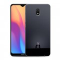 Дизайнерский силиконовый с усиленными углами чехол для Xiaomi RedMi 8A Звездные войны