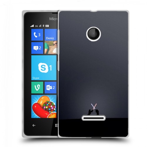 Дизайнерский пластиковый чехол для Microsoft Lumia 435 Звездные войны