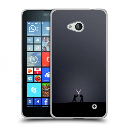 Дизайнерский пластиковый чехол для Microsoft Lumia 640 Звездные войны