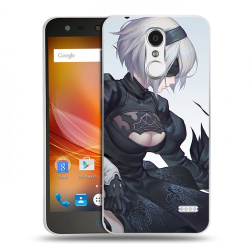 Дизайнерский пластиковый чехол для ZTE Blade X5 NieR:Automata