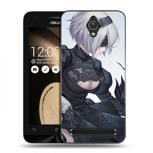 Дизайнерский пластиковый чехол для ASUS Zenfone Go NieR:Automata