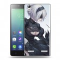 Дизайнерский силиконовый чехол для Lenovo A6010 NieR:Automata