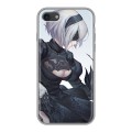 Дизайнерский силиконовый чехол для Iphone 7 NieR:Automata