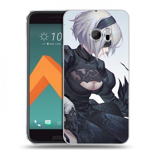 Дизайнерский пластиковый чехол для HTC 10 NieR:Automata