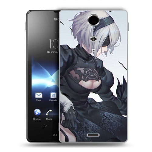 Дизайнерский пластиковый чехол для Sony Xperia TX NieR:Automata