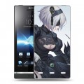 Дизайнерский пластиковый чехол для Sony Xperia S NieR:Automata