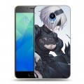 Дизайнерский пластиковый чехол для Meizu M5 NieR:Automata