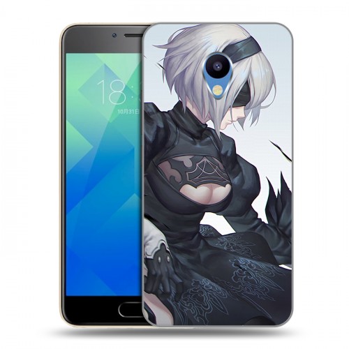 Дизайнерский пластиковый чехол для Meizu M5 NieR:Automata