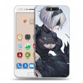 Дизайнерский пластиковый чехол для ZTE Blade V8 NieR:Automata