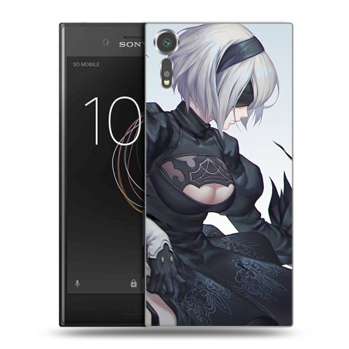 Дизайнерский пластиковый чехол для Sony Xperia XZs NieR:Automata