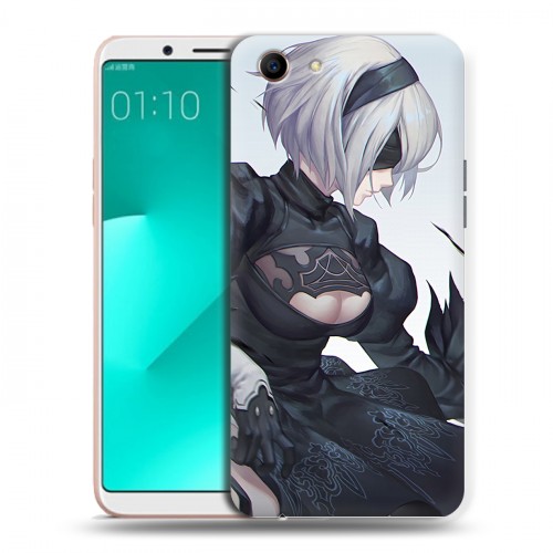 Дизайнерский пластиковый чехол для OPPO A83 NieR:Automata