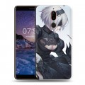 Дизайнерский пластиковый чехол для Nokia 7 Plus NieR:Automata