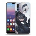 Дизайнерский силиконовый с усиленными углами чехол для Huawei P20 Pro NieR:Automata