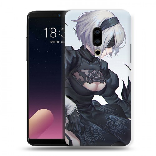 Дизайнерский пластиковый чехол для Meizu 15 Plus NieR:Automata