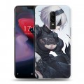 Дизайнерский пластиковый чехол для OnePlus 6 NieR:Automata