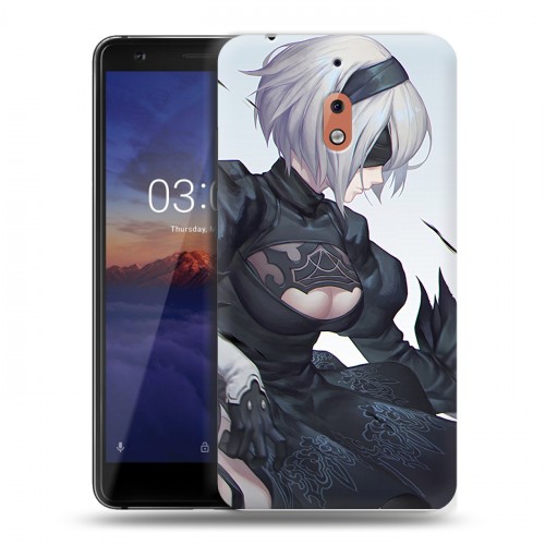 Дизайнерский силиконовый чехол для Nokia 2.1 NieR:Automata