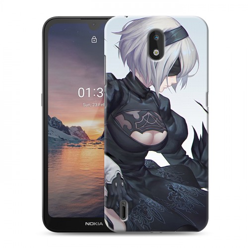 Дизайнерский силиконовый чехол для Nokia 1.3 NieR:Automata