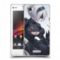 Дизайнерский пластиковый чехол для Sony Xperia L NieR:Automata