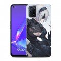 Дизайнерский пластиковый чехол для OPPO A52 NieR:Automata