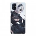 Дизайнерский пластиковый чехол для Samsung Galaxy M51 NieR:Automata