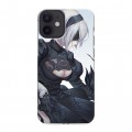 Дизайнерский силиконовый с усиленными углами чехол для Iphone 12 Mini NieR:Automata