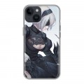 Дизайнерский пластиковый чехол для Iphone 14 NieR:Automata