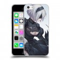 Дизайнерский пластиковый чехол для Iphone 5c NieR:Automata