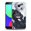 Дизайнерский пластиковый чехол для Meizu MX4 NieR:Automata