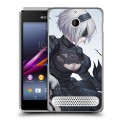 Дизайнерский силиконовый чехол для Sony Xperia E1 NieR:Automata