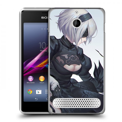 Дизайнерский силиконовый чехол для Sony Xperia E1 NieR:Automata