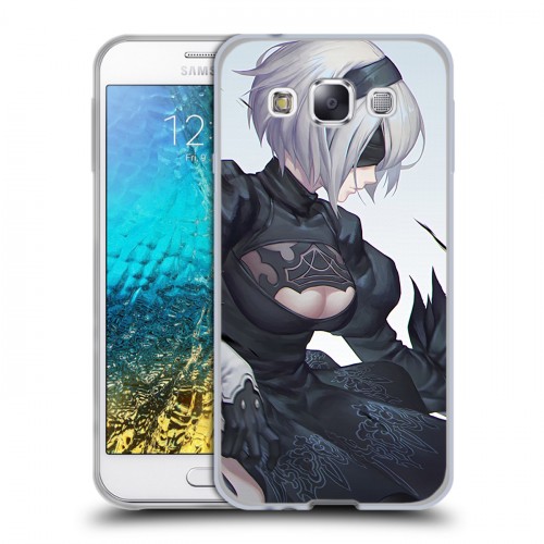 Дизайнерский пластиковый чехол для Samsung Galaxy E5 NieR:Automata