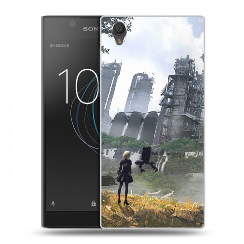 Дизайнерский пластиковый чехол для Sony Xperia L1 NieR:Automata