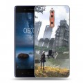 Дизайнерский пластиковый чехол для Nokia 8 NieR:Automata