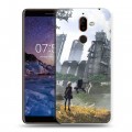 Дизайнерский пластиковый чехол для Nokia 7 Plus NieR:Automata