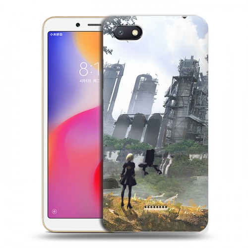 Дизайнерский пластиковый чехол для Xiaomi RedMi 6A NieR:Automata